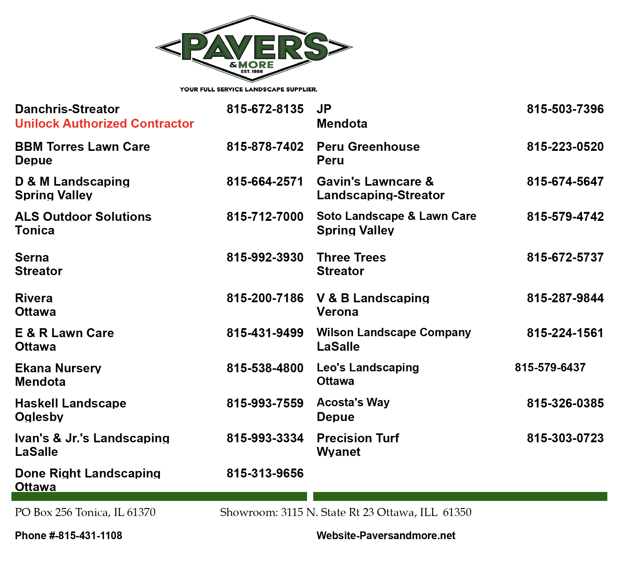 Preferred Landscaping Companies